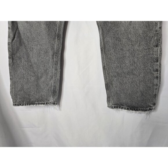 Agolde Jeans Womens Grey Denim 90’s Crop Size 28- READ INFO - Picture 6 of 16